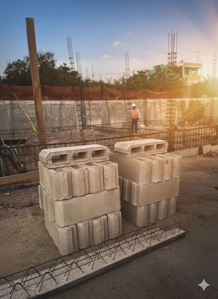 Bovedilla de concreto y semivigueta listas para entrega, PREBEC Querétaro